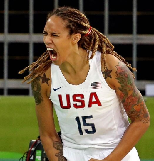 Is Brittney Griner close to her family?